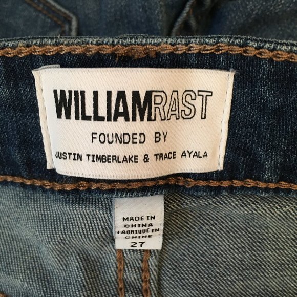 William Rast Perfect Skinny Blue Jeans Juniors 27 - Picture 12 of 16